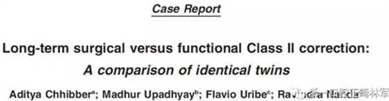 正畸文献赏析--正颌外科学的相关研究