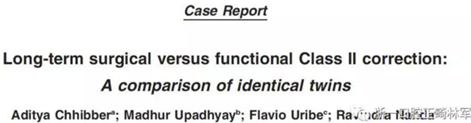 正畸文献赏析--正颌外科学的相关研究