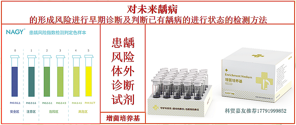 关爱儿牙，对牙菌斑进行早期预测,针对性的预防。